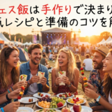 フェス飯は手作りで決まり！人気レシピと準備のコツを解説。